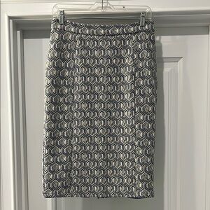 Elegant Maeve Geometric Patterned Skirt
